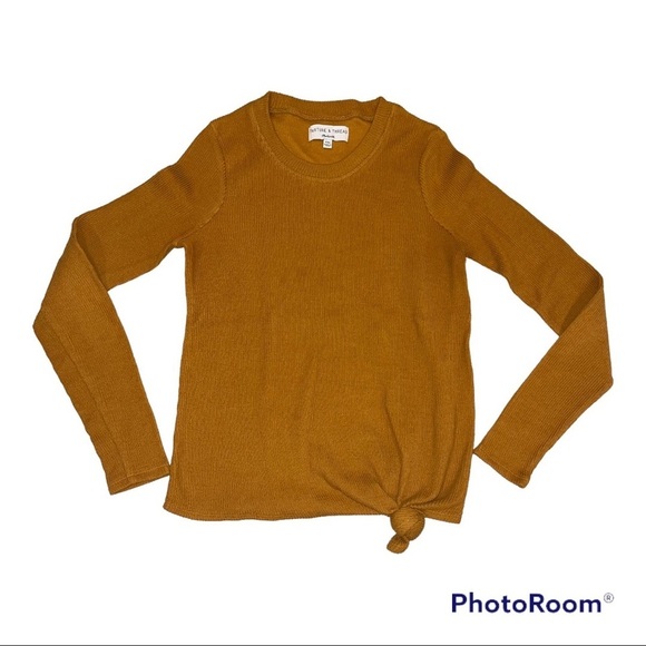 Madewell Texture & Thread Jacquard Knot Front Top - Picture 6 of 12